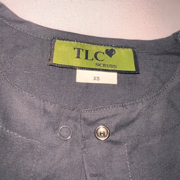 TLC SCRUBS REVOLUTION WOMEN'S SNAP FRONT WARM UP SCRUB JACKET NWOT - Picture 9 of 9